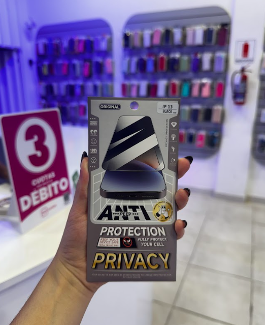 Producto - Vidrio Templado Anti Peep