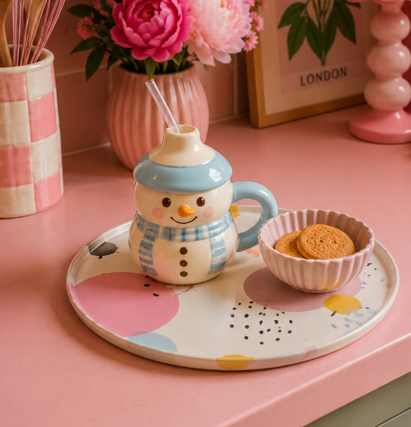 Producto - Taza Snowman Pastel