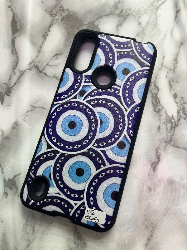 Producto - Funda diseño ojo turco Motorola E6/E6s