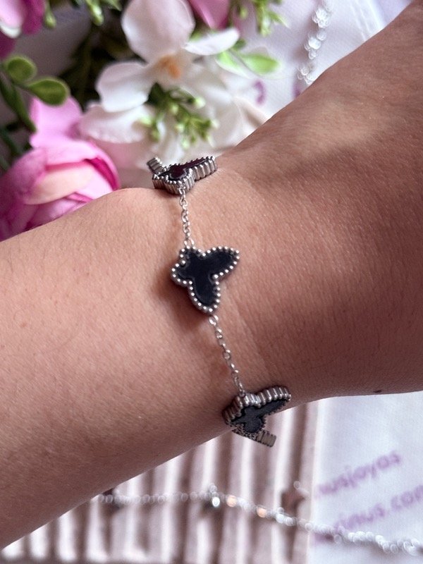 Producto - Pulsera mariposas black