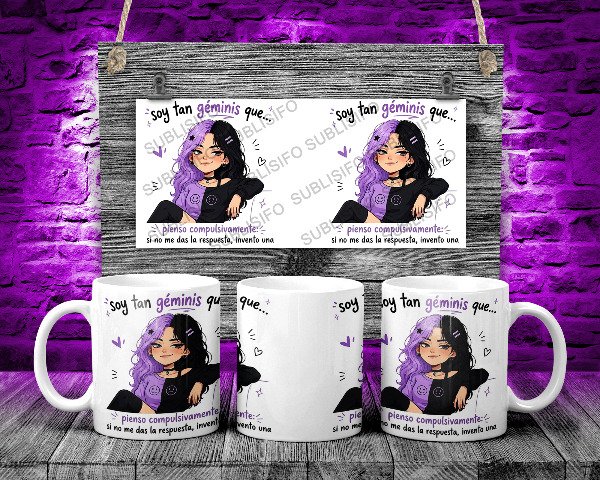 Producto - Soy tan Géminis // Pienso compulsivamente...