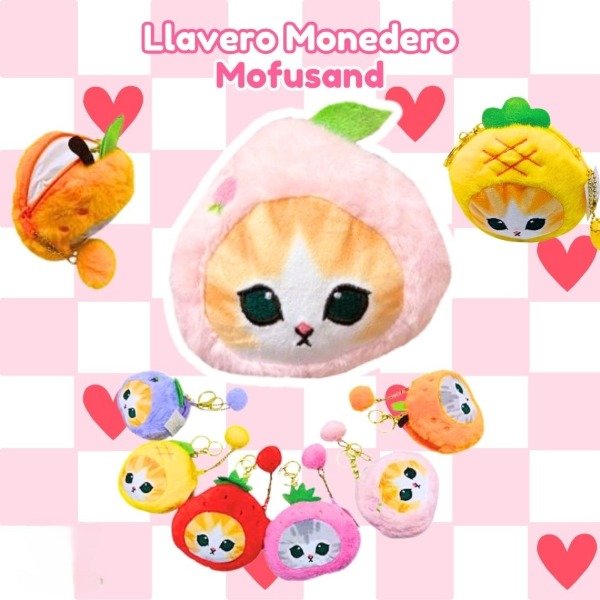 Producto - Mofusand frutita 12cm monedero peluche