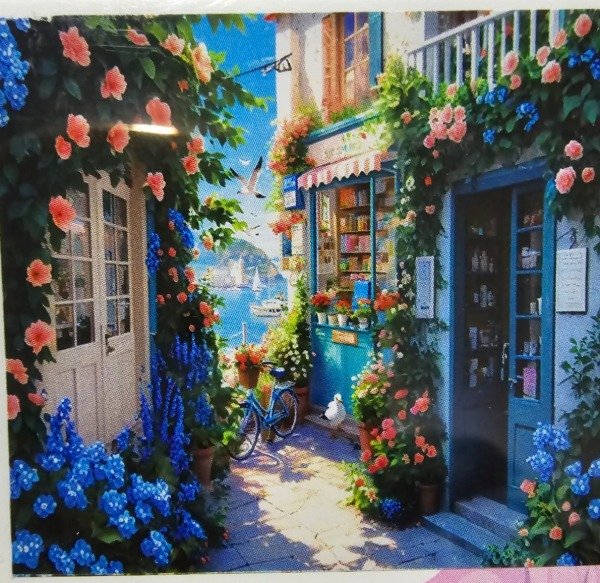 Producto - DIAMOND PAINTING 20X30 HI STONE PASEO FLORAL
