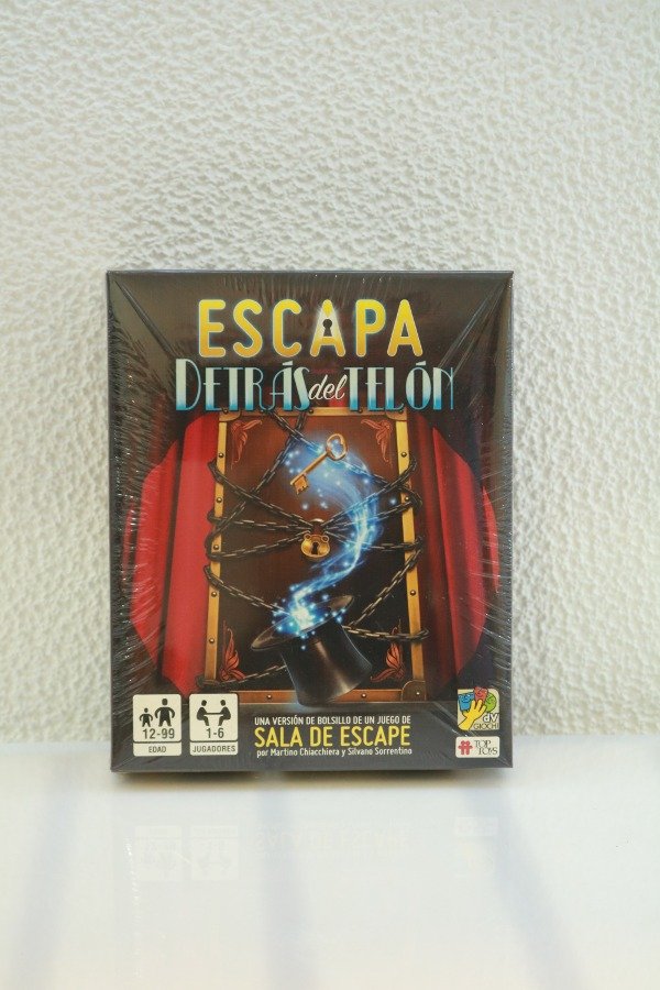 Producto - Juego Escapa detrás del telón (top toys)