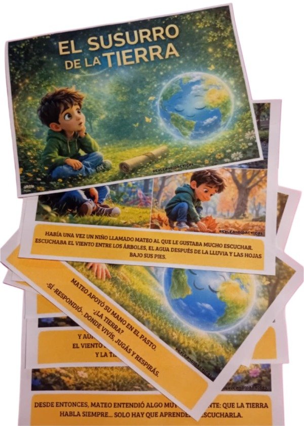 Producto - Cuento por el día de la Tierra "El susurro de la Tierra"