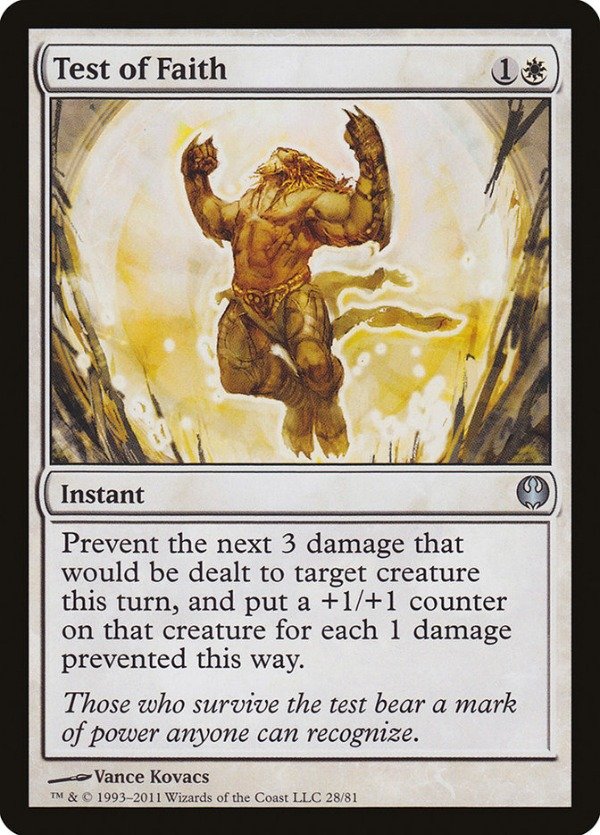 Producto - Test of Faith  Duel Decks: Knights vs. Dragons