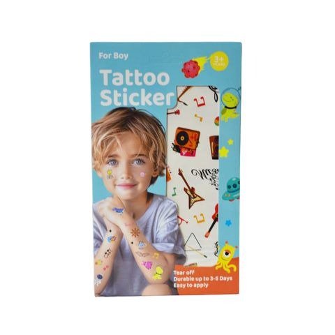 Producto - PLANCHA DE TATUAJES TEMPORALES INFANTIL