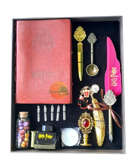 Producto - Set completo de Harry Potter cuaderno de Ecocuero grande