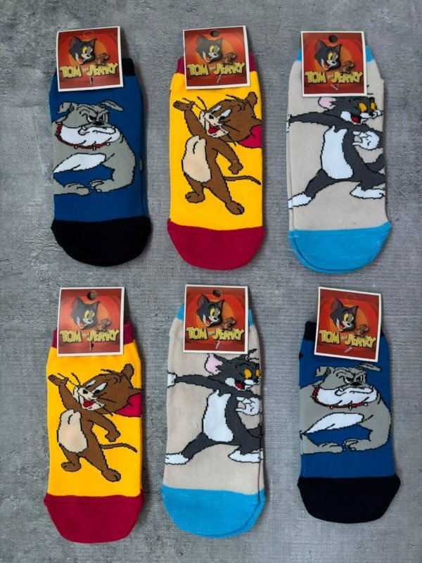 Producto - Soquetes Tom y Jerry - pack x12