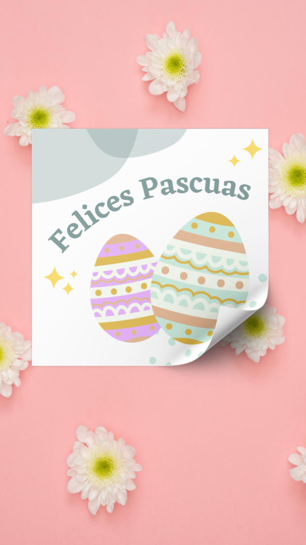 Producto - Adhesivo Pascua: X35 UND (4X4) c9