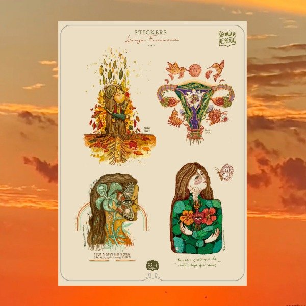 Producto - Stickers Linaje Femenino