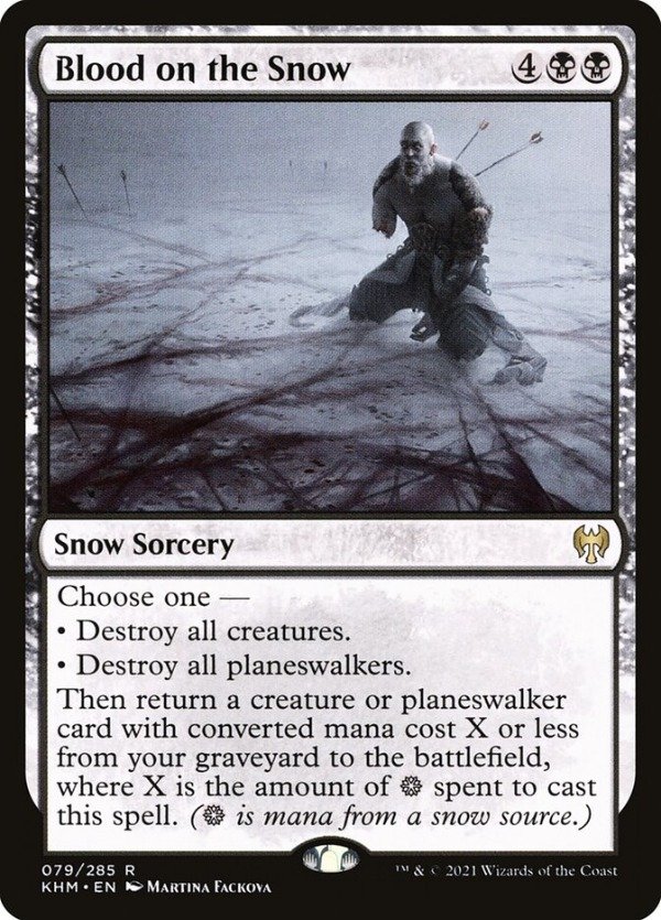 Producto - Blood on the Snow  Kaldheim