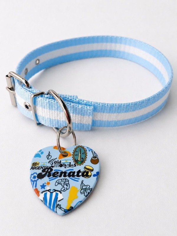 Producto - Collar y Chapita Argentina PROMO