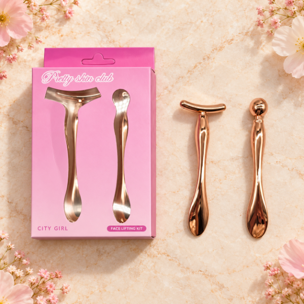 Producto - MASAJEADOR FACIAL DORADO CITY GIRL - 2