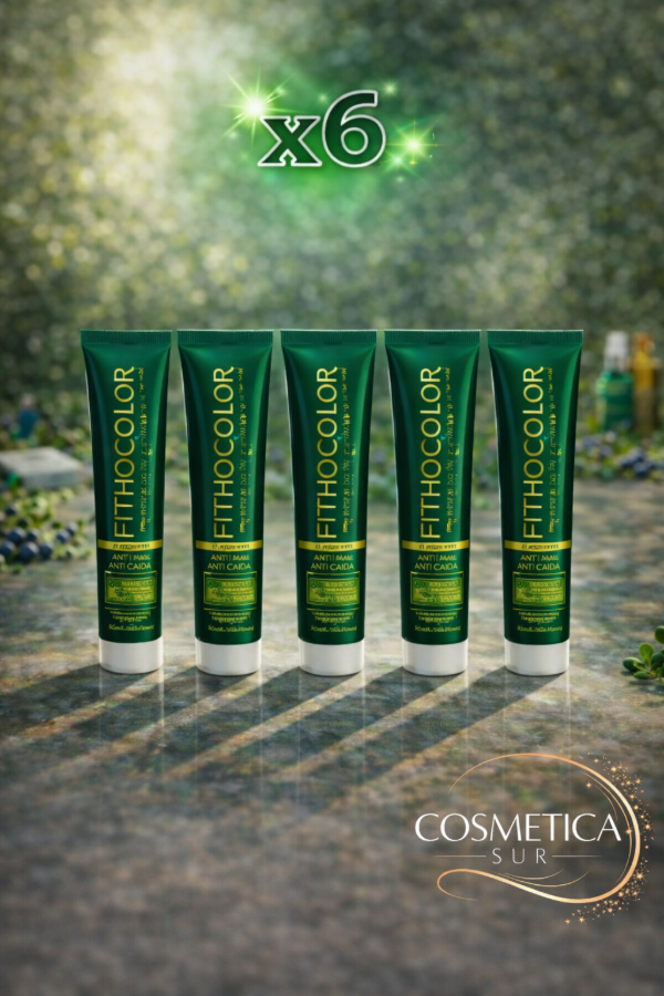 Producto - 6 tinturas fithocolor x 60 grs