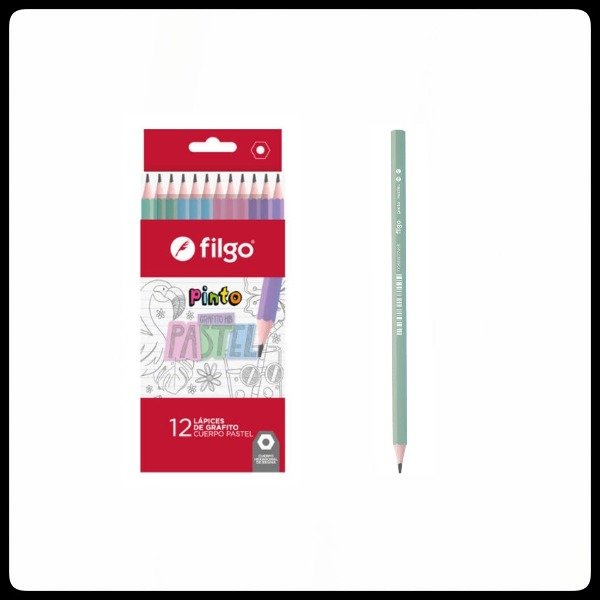 Producto - LAPIZ GRAFITO RESINA PINTO PASTEL VERDE HB X1