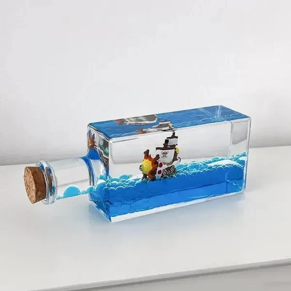 Producto - botella barco flotante One piece