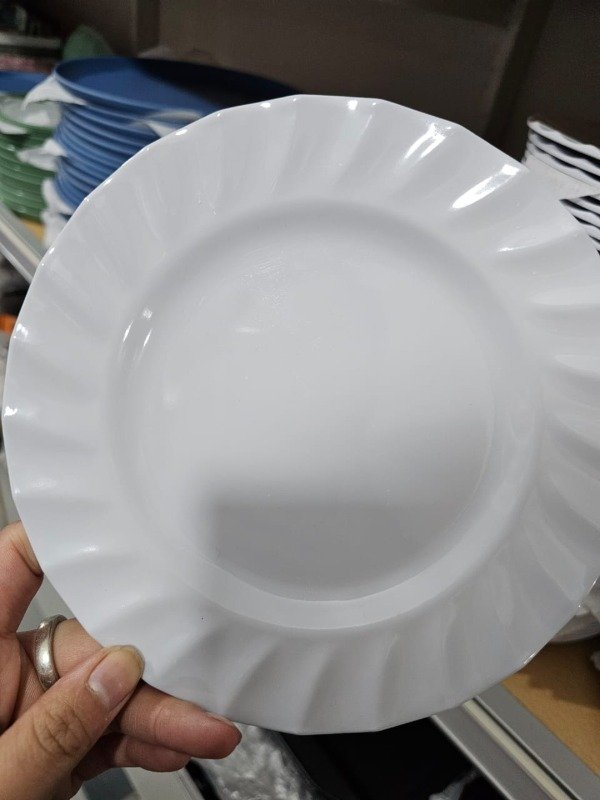 Producto - Plato Plano Blanco chico 20cm