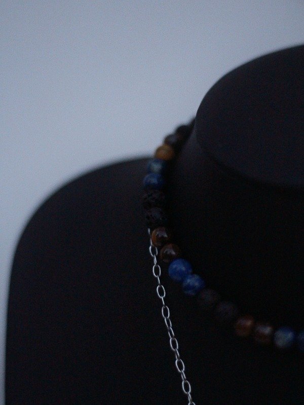 Producto - Choker Trascender - Lapislázuli y Ojo de Tigre