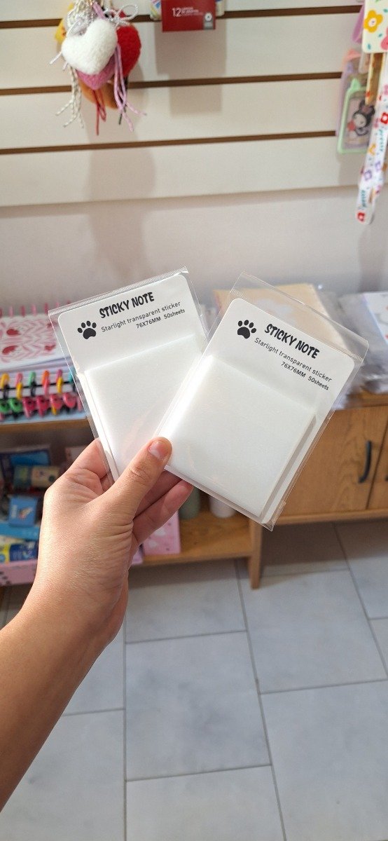 Producto - Notitas transparentes