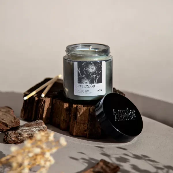 Producto - Velas de Soja Petite CONEXIÓN - Vainilla y Pachuli