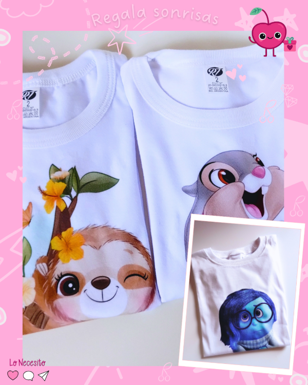 Producto - Remera manga corta kids