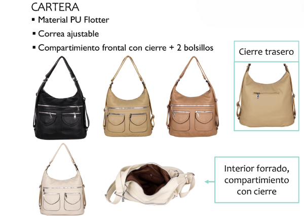 Producto - CARTERA DE PU FLOTTER LA CHAPELLE 12UO7155