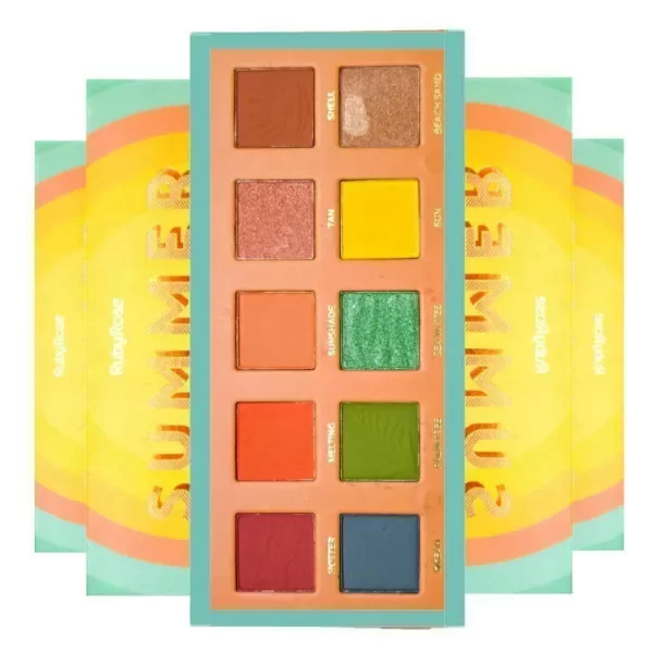 Producto - RUBY ROSE SUMMER MUSE EYESHADOW PALETTE HB-F537