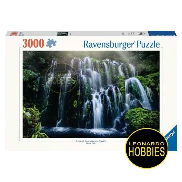 Producto - Cascadas de Indonesia 3000 Piezas Ravensburger 17116