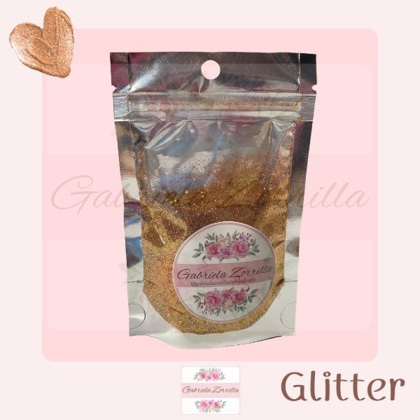 Producto - Glitter extra fino Dorado