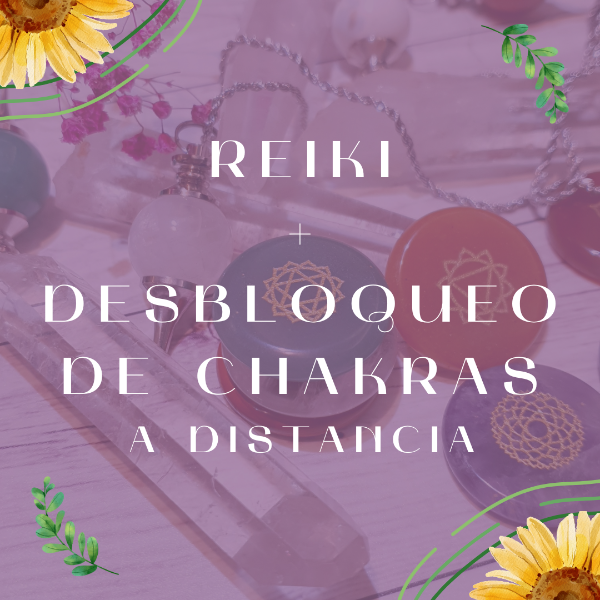 Producto - Sesión de Reiki + Desbloqueo de Chakras