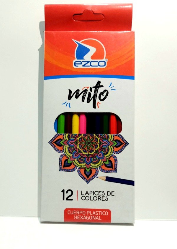 Producto - Lápices de color largos por 12 unidades