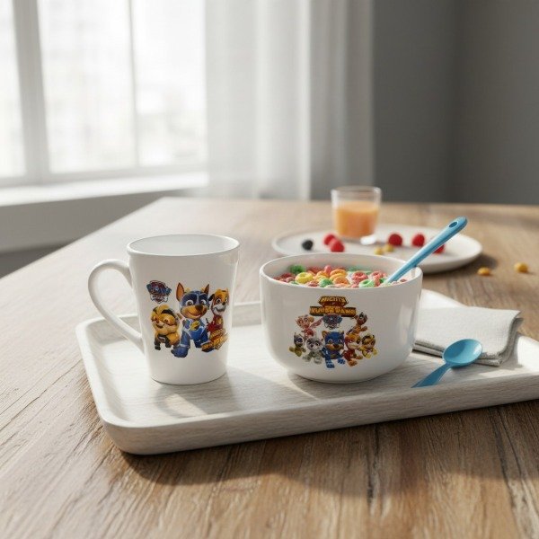 Producto - TAZA MAS CUENCO XXL CERAMICA ARTESANAL VARIOS PERSONAJES EN CAJA - 2