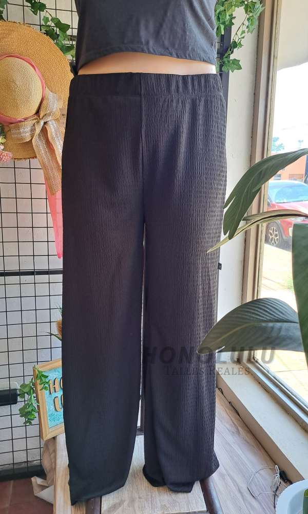 Producto - ULTIMO! Palazo tejido negro