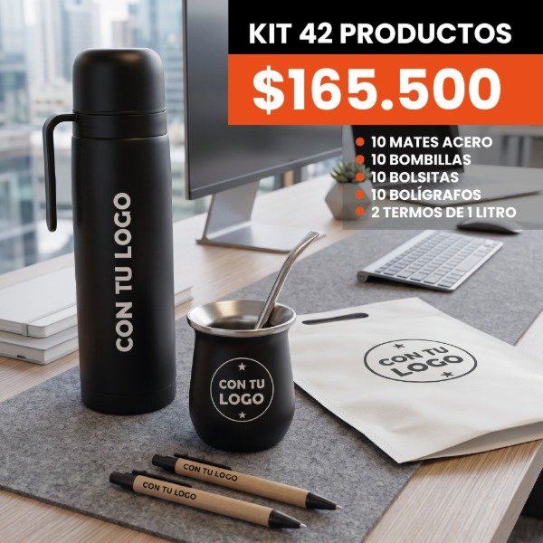 Producto - Kit Corporativo Premium: 42 Productos con Tu Logo