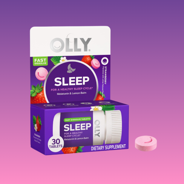 Producto - OLLY Sleep Fast Disuelve 3 mg de melatonina (30 unidades)