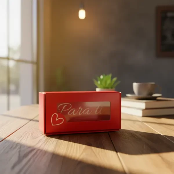 Producto - Cajas De Bombones Cookies Con Visor Para Ti 1/4