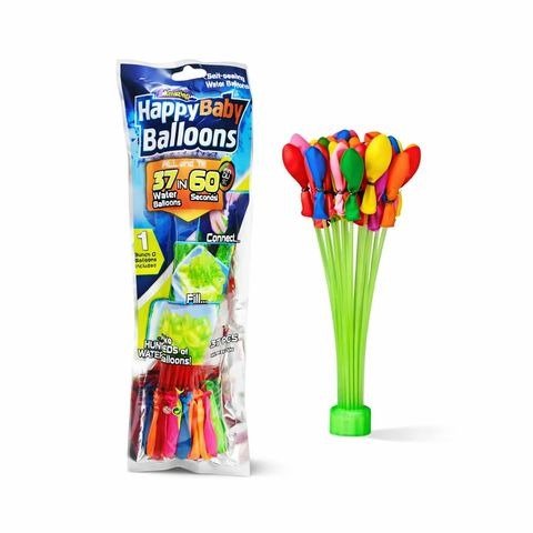 Producto - BOMBUCHAS DE AGUA CON PALITO P/INFLAR X37 UNIDADES
