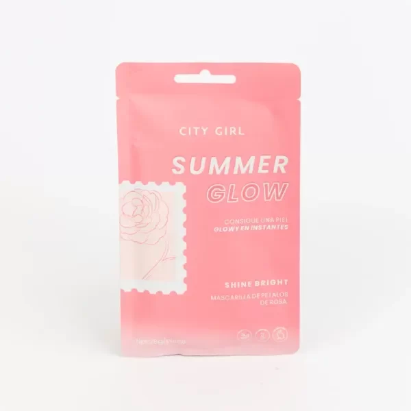 Producto - City Girl Mascarilla Facial Petalos de  Rosas