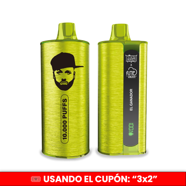 Producto - Fume x Nicky Jam - El Ganador (10.000 PUFFS RECARGABLE)