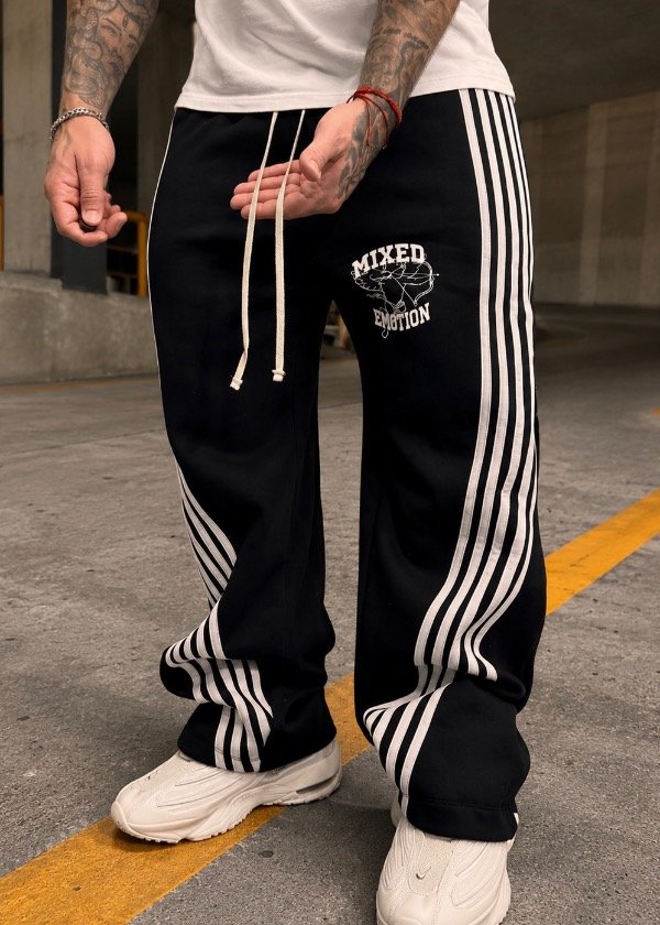 Producto - Pantalon Baggy Mixed Emotion Negro - 0