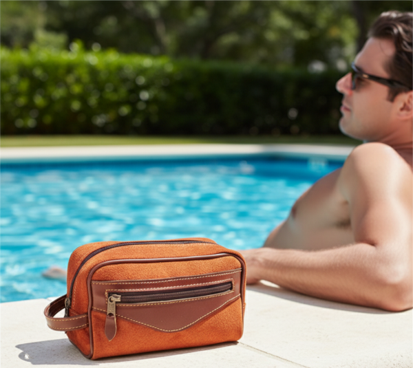 Producto - Necessaire de cuero con vista "SPORT" - 0