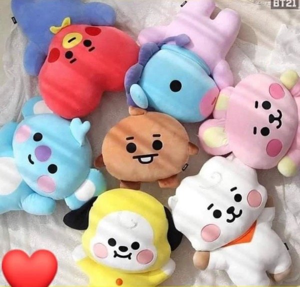 Producto - Peluches BTS (BT21)