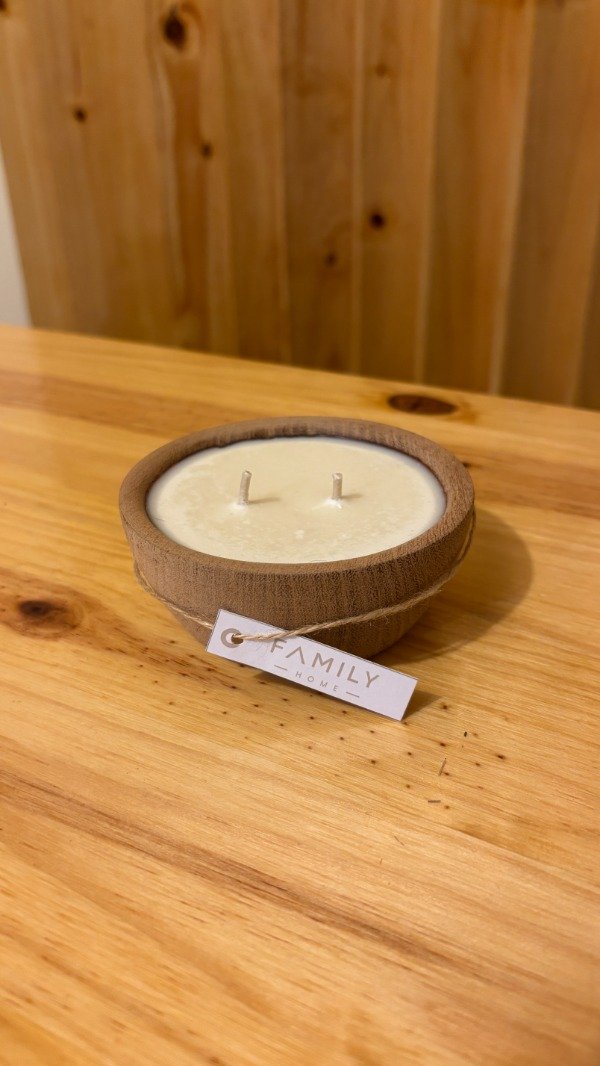 Producto - Vela Cuenco de Madera - 3