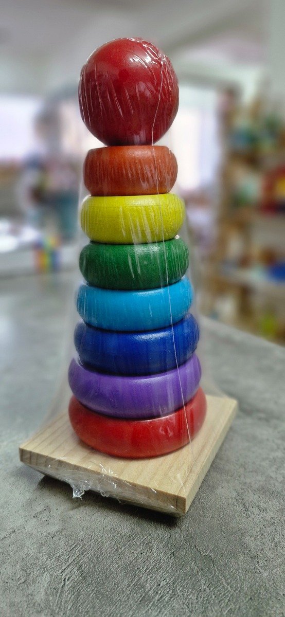 Producto - Torre encastre circular madera