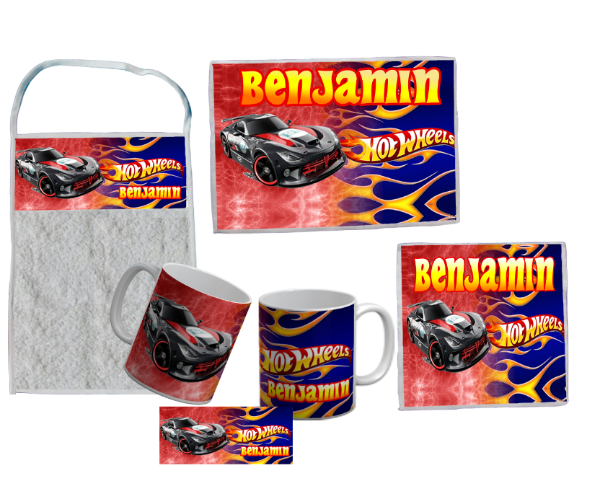 Producto - Set de jardin 4piezas Personalizado HotWheels #15