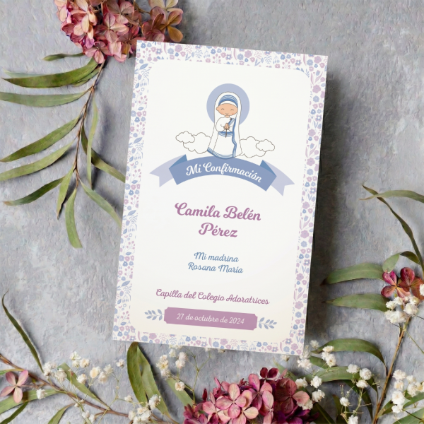 Producto - Diseño de Estampitas - Modelo Santa Madre Teresa de Calcuta