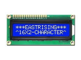 Producto - Display LCD 16 x 2 Azul - Verde