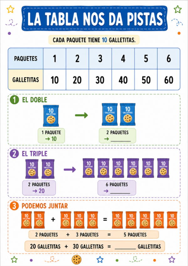Producto - PROPORCIONALIDAD EN TABLAS: Actividades con apoyo visual - 18