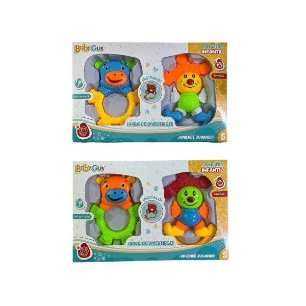 Producto - 51162 - Set de 2 sonajeros